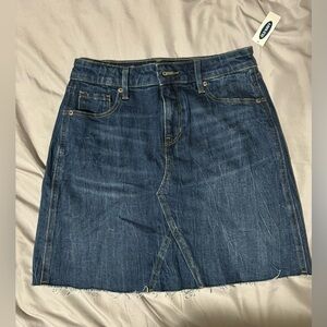 Jean skirt mini
